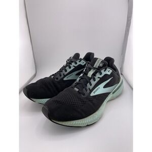 Brooks Running Shoes Womens Size 10 Black Teal Launch GTS 8 Support 1203451B096